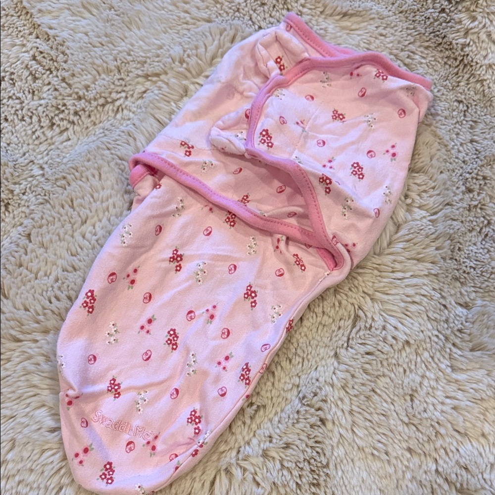 SwaddleMe Pink Floral Baby Swaddle